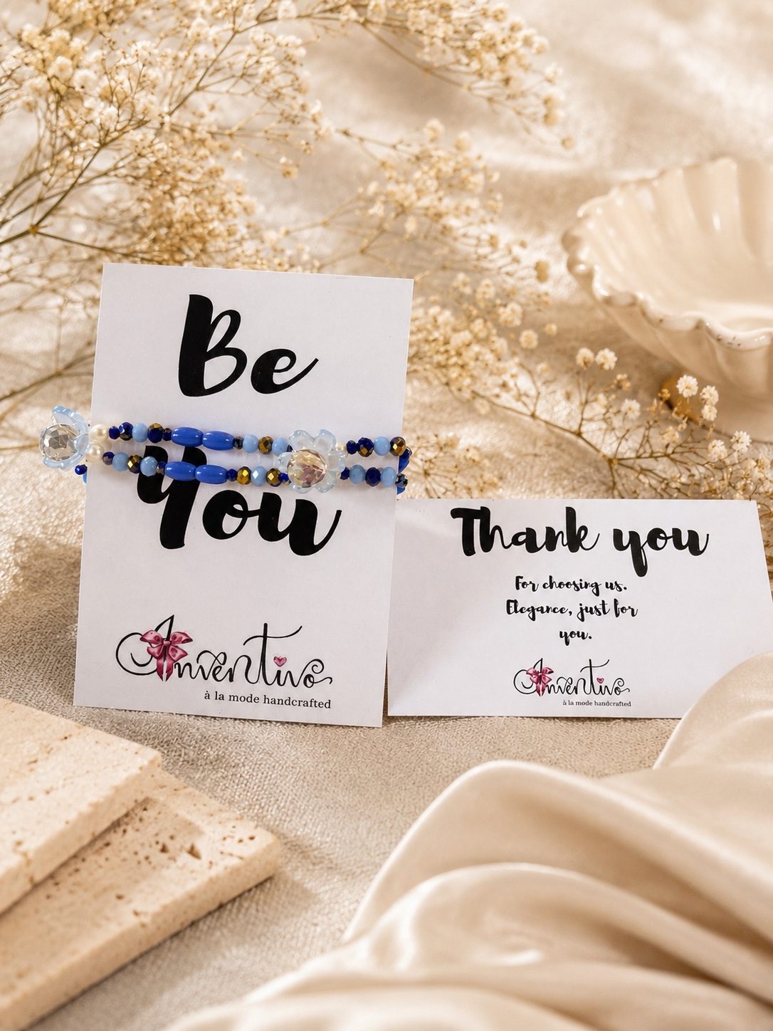 Azure Bloom Bracelet