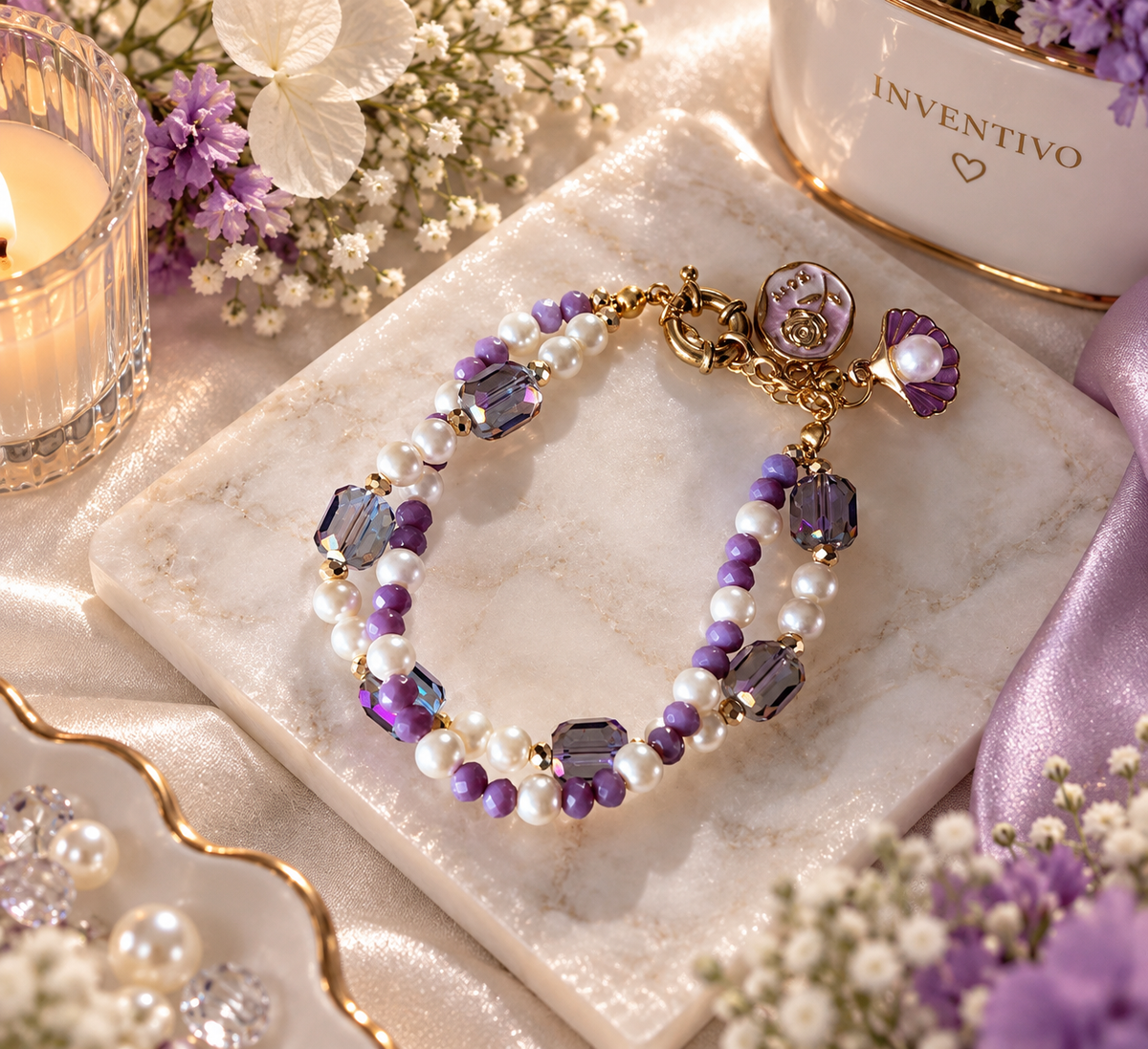 Lavender Lumière Bracelet