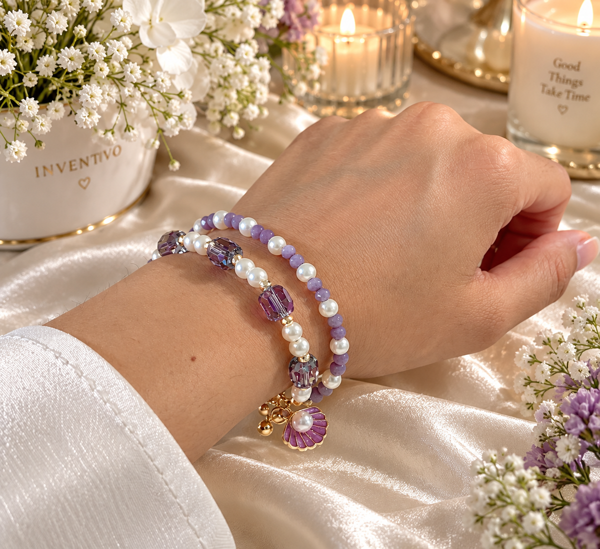 Lavender Lumière Bracelet