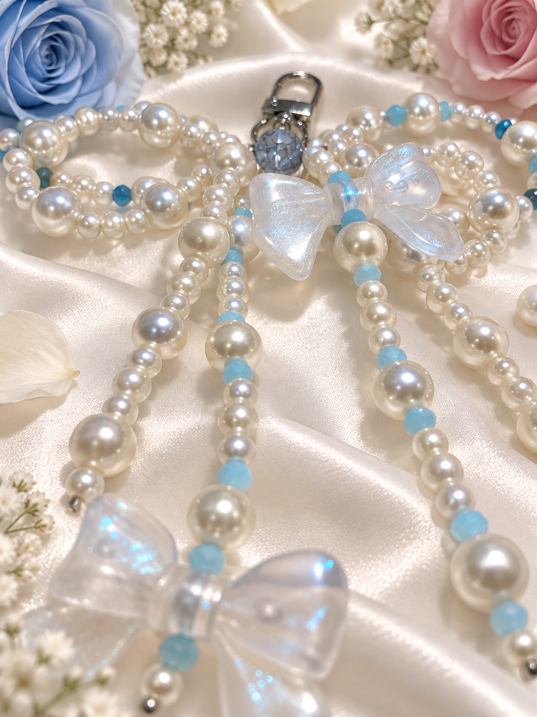 Celeste Bow Bag Charm 🎀