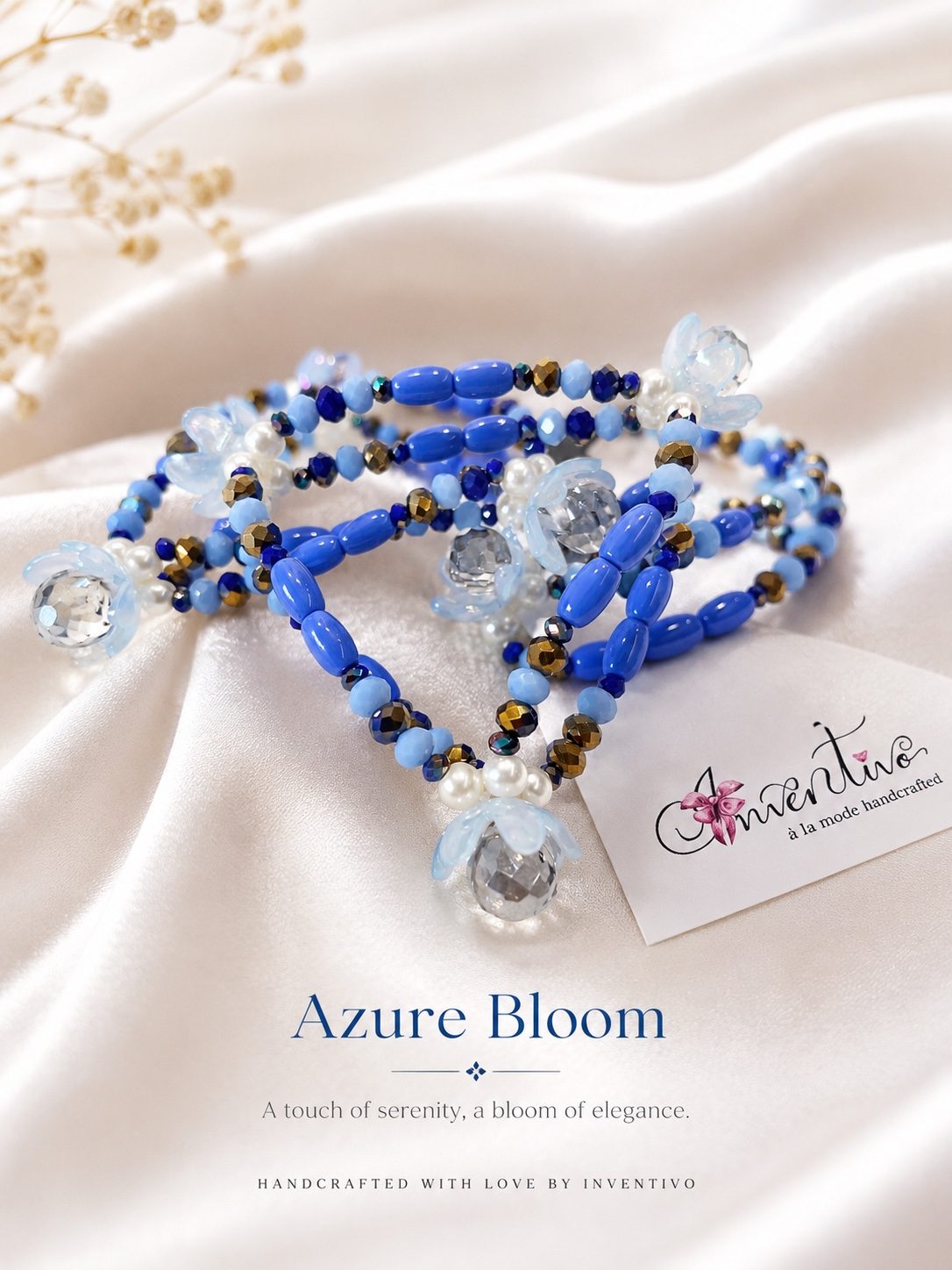 Azure Bloom Bracelet
