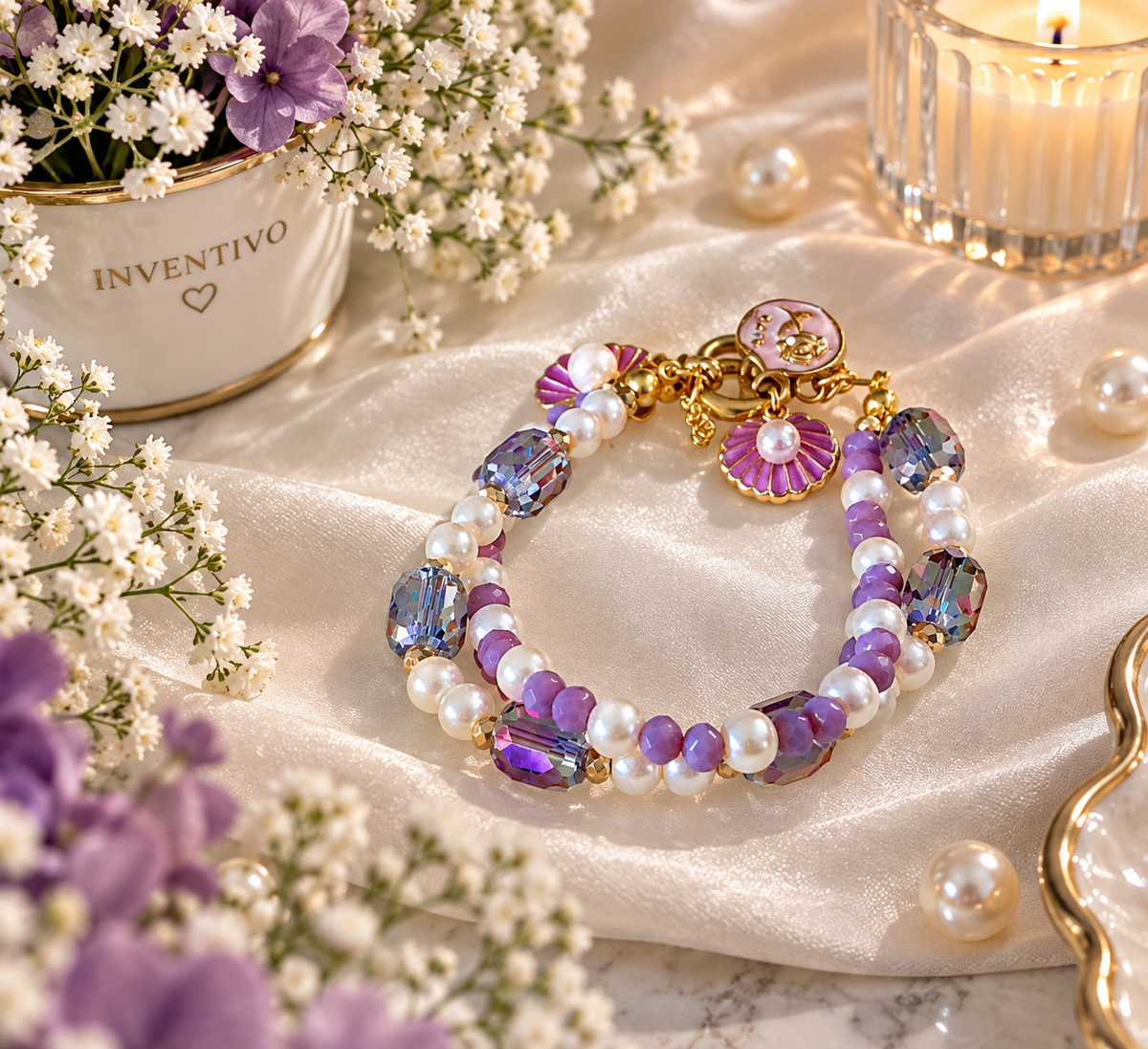 Lavender Lumière Bracelet