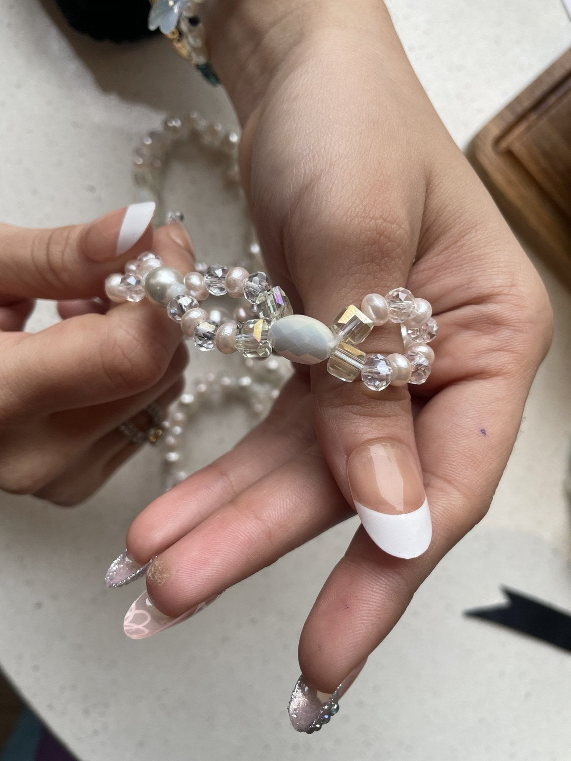 Opaline Pearl Bracelet