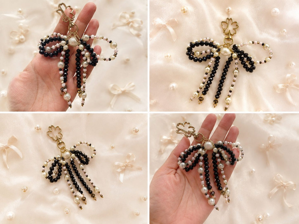 🖤 Noir Éclat Bag Charm