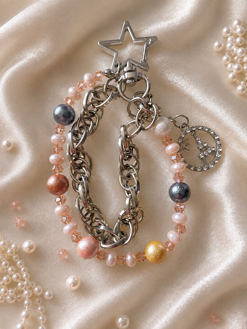 Rosé Reverie Bag Charm