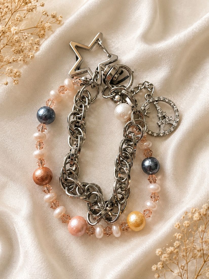 Rosé Reverie Bag Charm